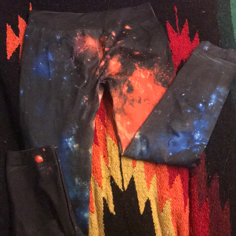 Space leggings size s